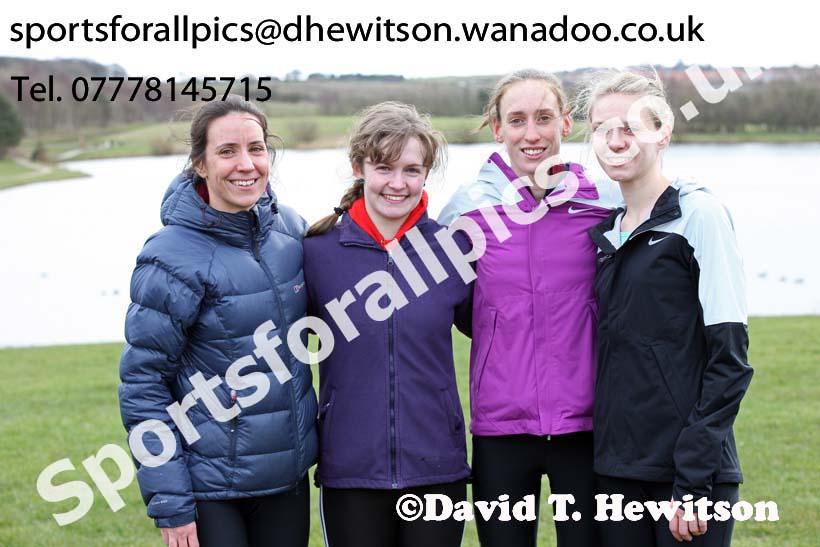 Senior womens North Eastern Counties AA Road Relay Champs., Hetton Lyons Country Park, Hetton-le-hole, County Durham